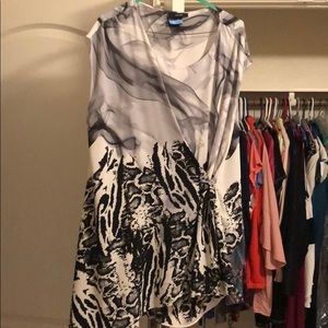 Alfani Sleeveless Cinched Blouse